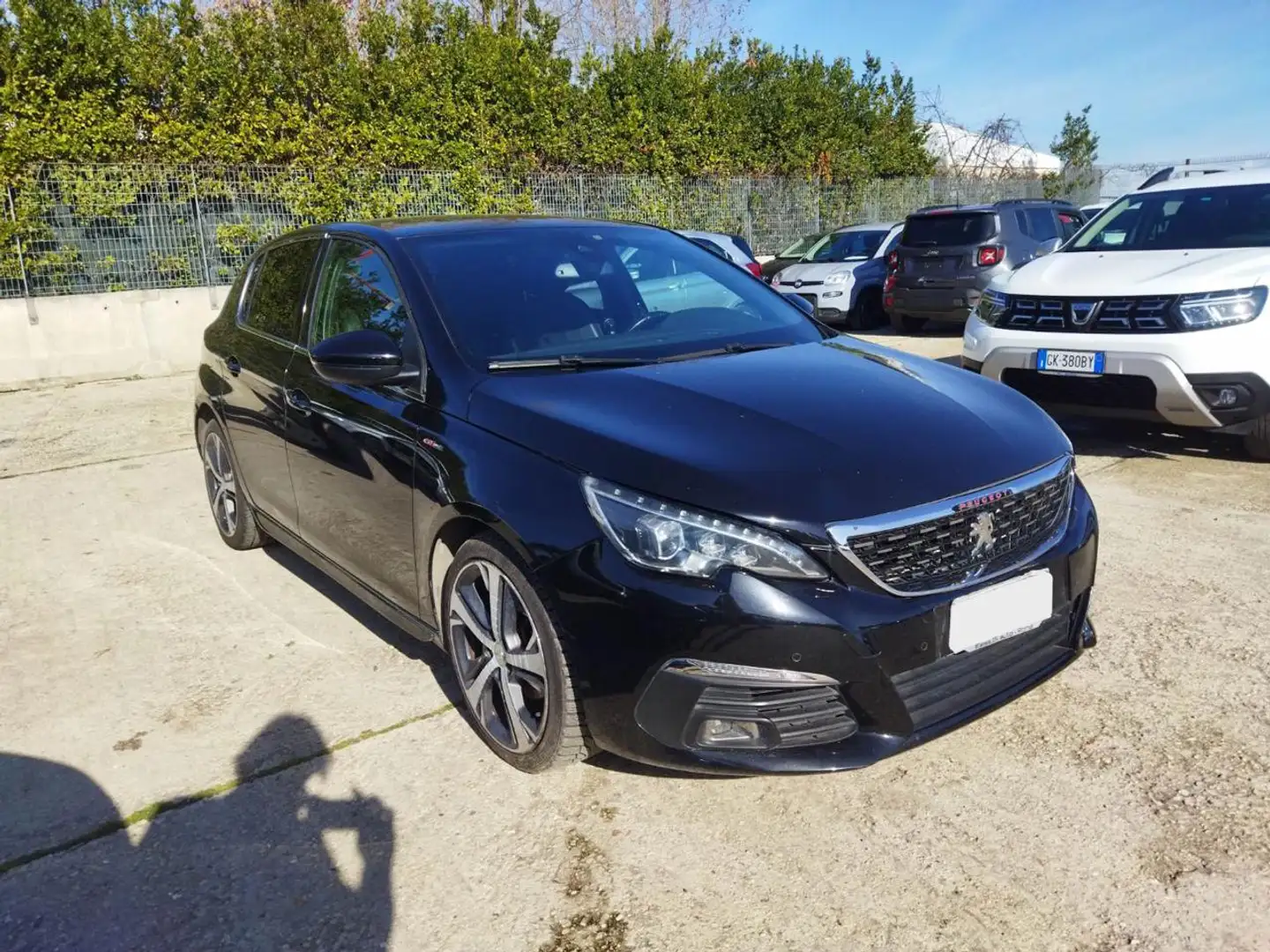 Peugeot 308 1.6hdi GT-LINE AUTO 120cv NAVI CAMBIO AL VOLANTE Nero - 2