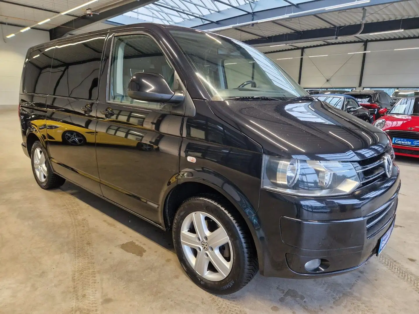 Volkswagen T5 Multivan T5 MULTIVAN COMFORTLINE STANDHZ NAVI AHK 7SITZER Negru - 1