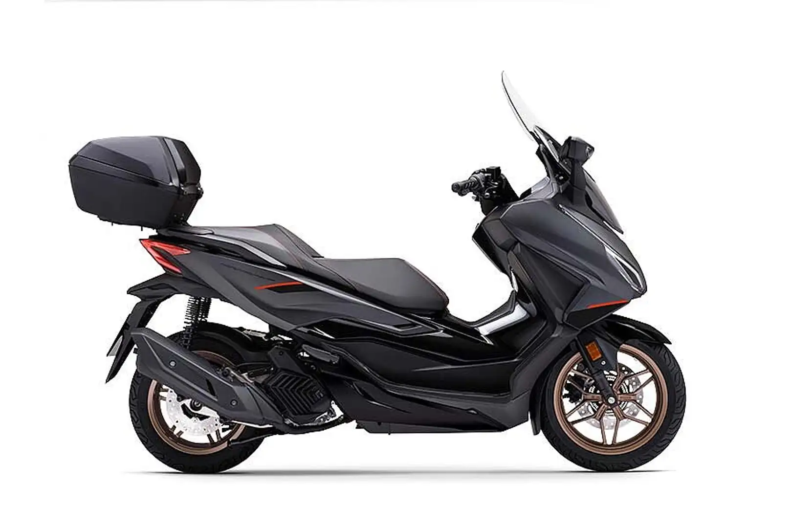 Honda Forza 125i inkl. Topcase MJ 25 6Jahre Garantie Gris - 1