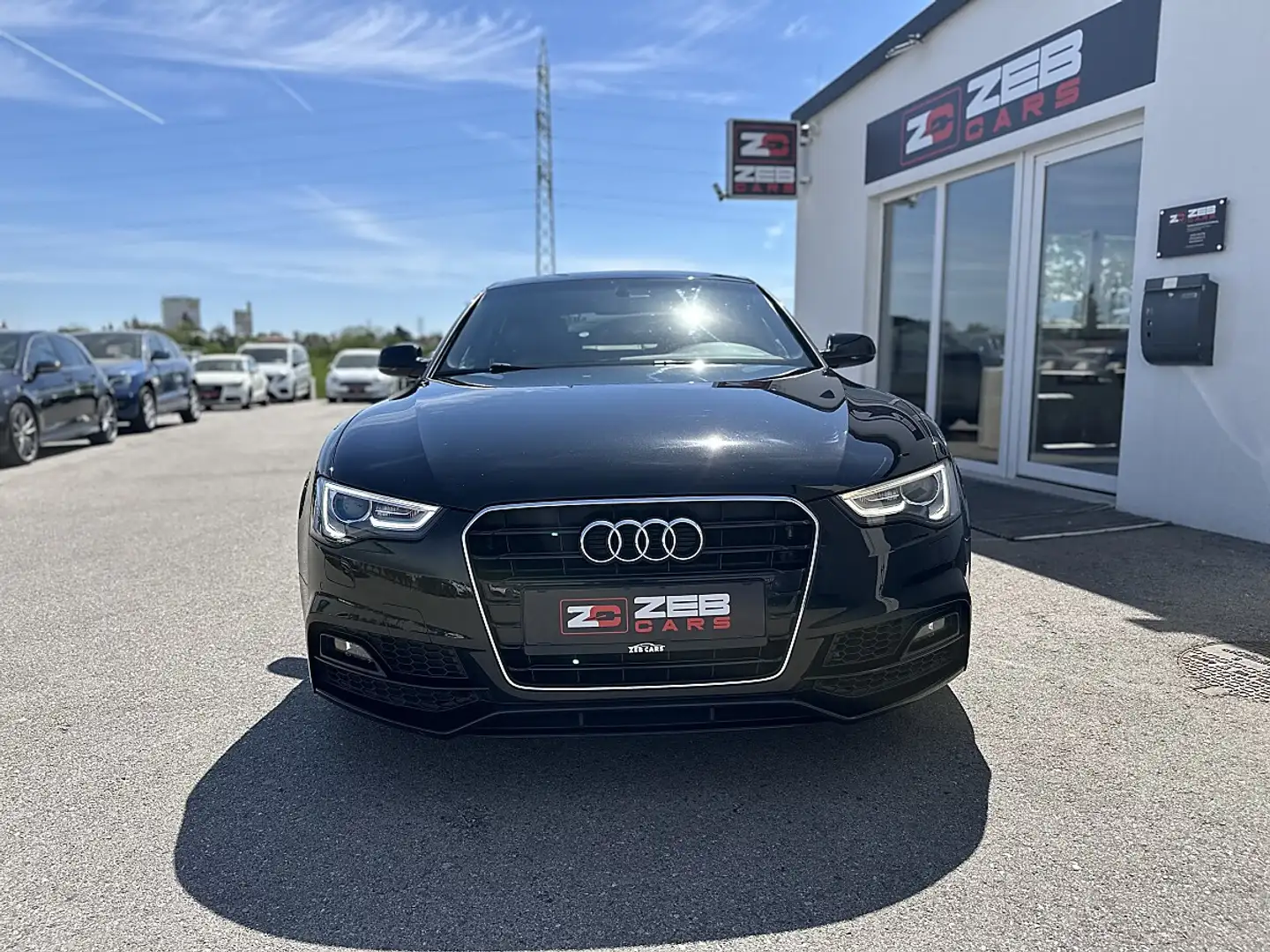 Audi A5 SB 2,0 TDI ultra Intense, 3x S-Line Schwarz - 2
