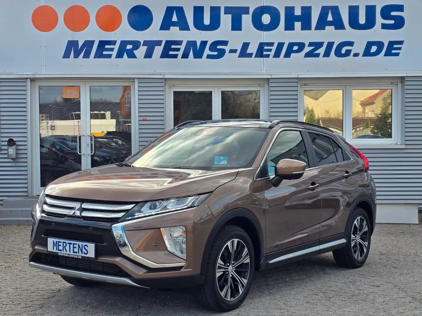 Mitsubishi Eclipse Cross Top 4WD LED Leder Pano HUD 360° SH Braun - 1