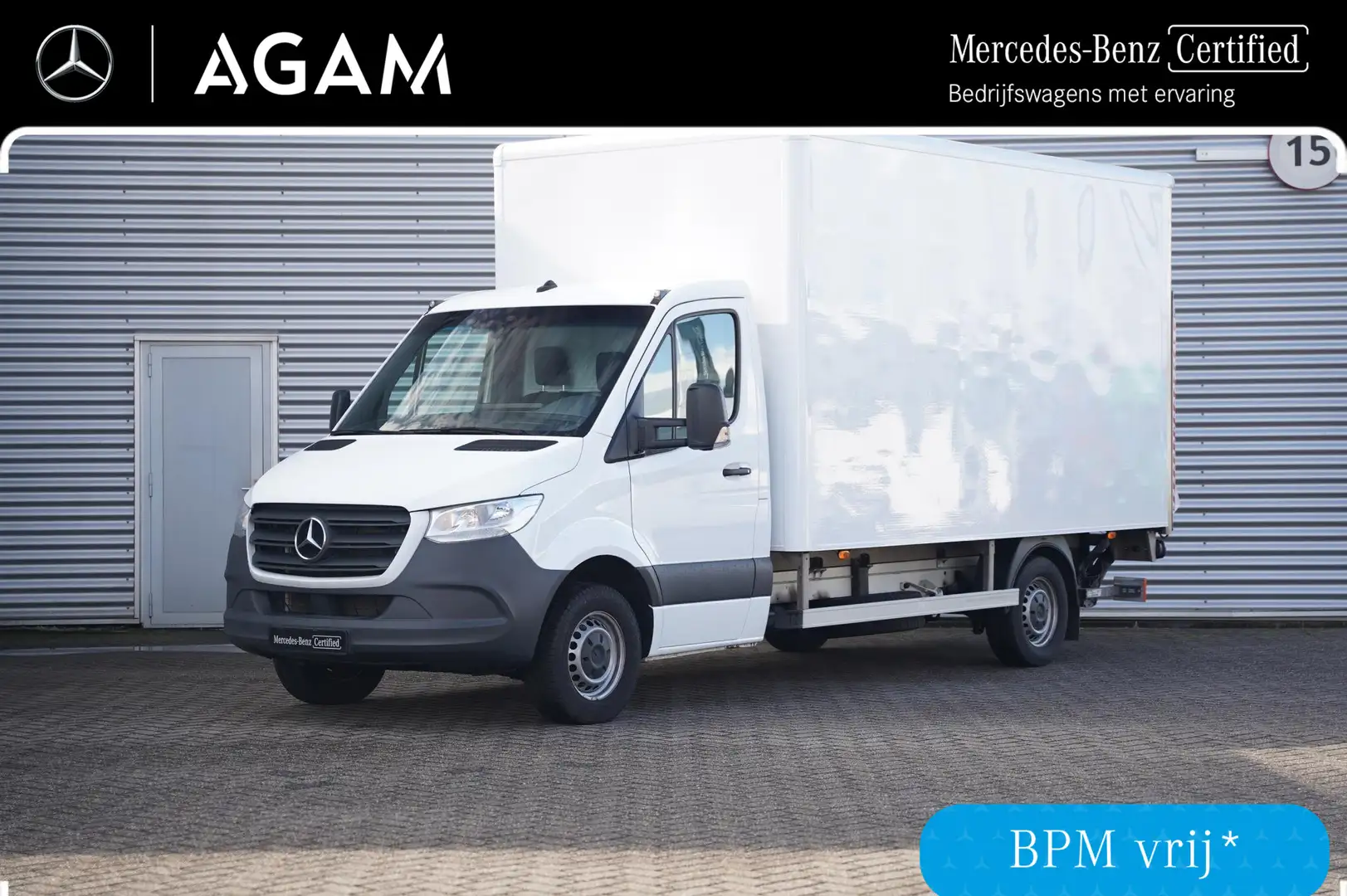 Mercedes-Benz Sprinter 315 CDI Bakwagen Laadklep Automaat Airco Apple Car Wit - 1