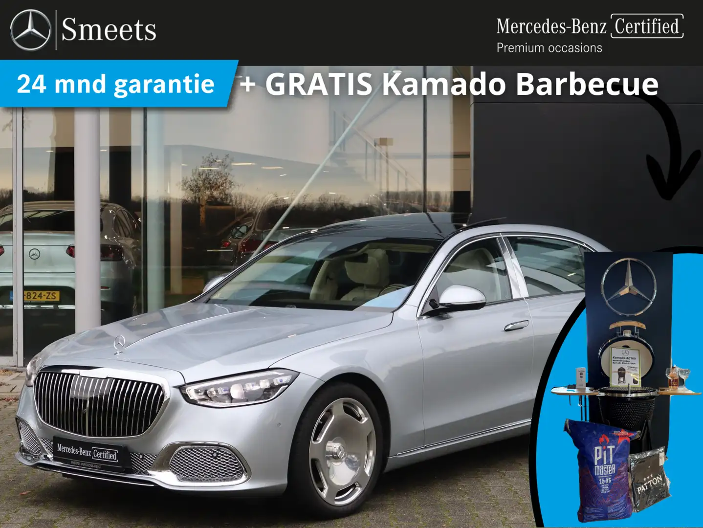 Mercedes-Benz Maybach S-Klasse 680 4MATIC Šedá - 1