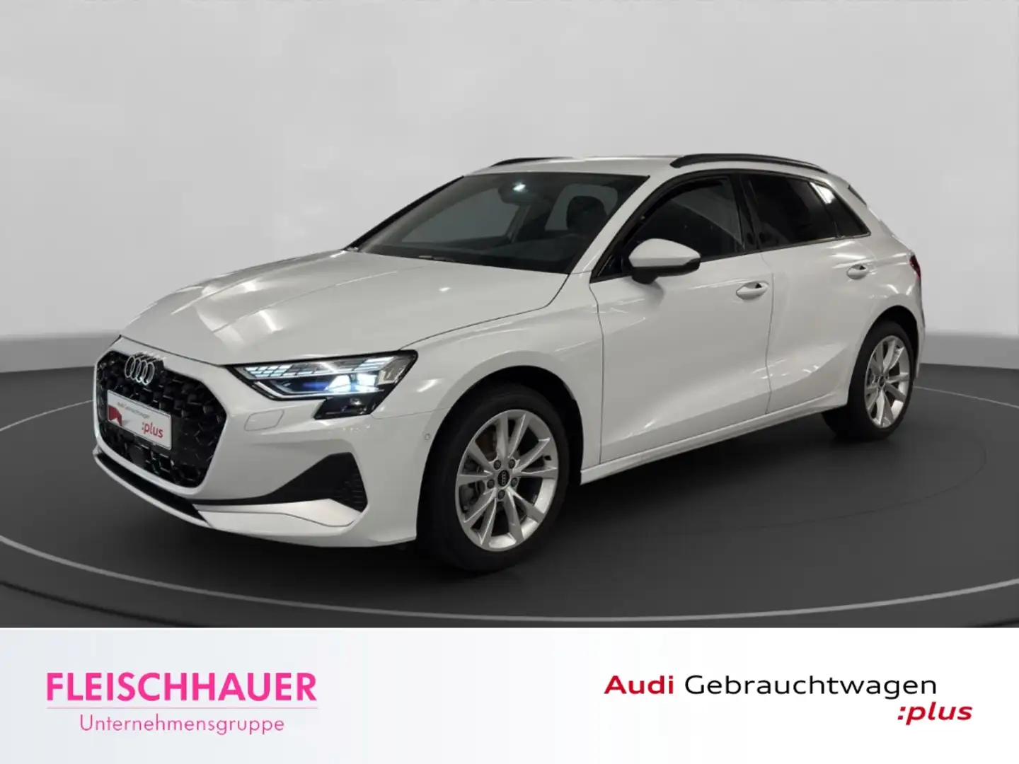 Audi A3 Sportback 30 TFSI advanced 1.5LED+Navi+App+Kamera+ Weiß - 1