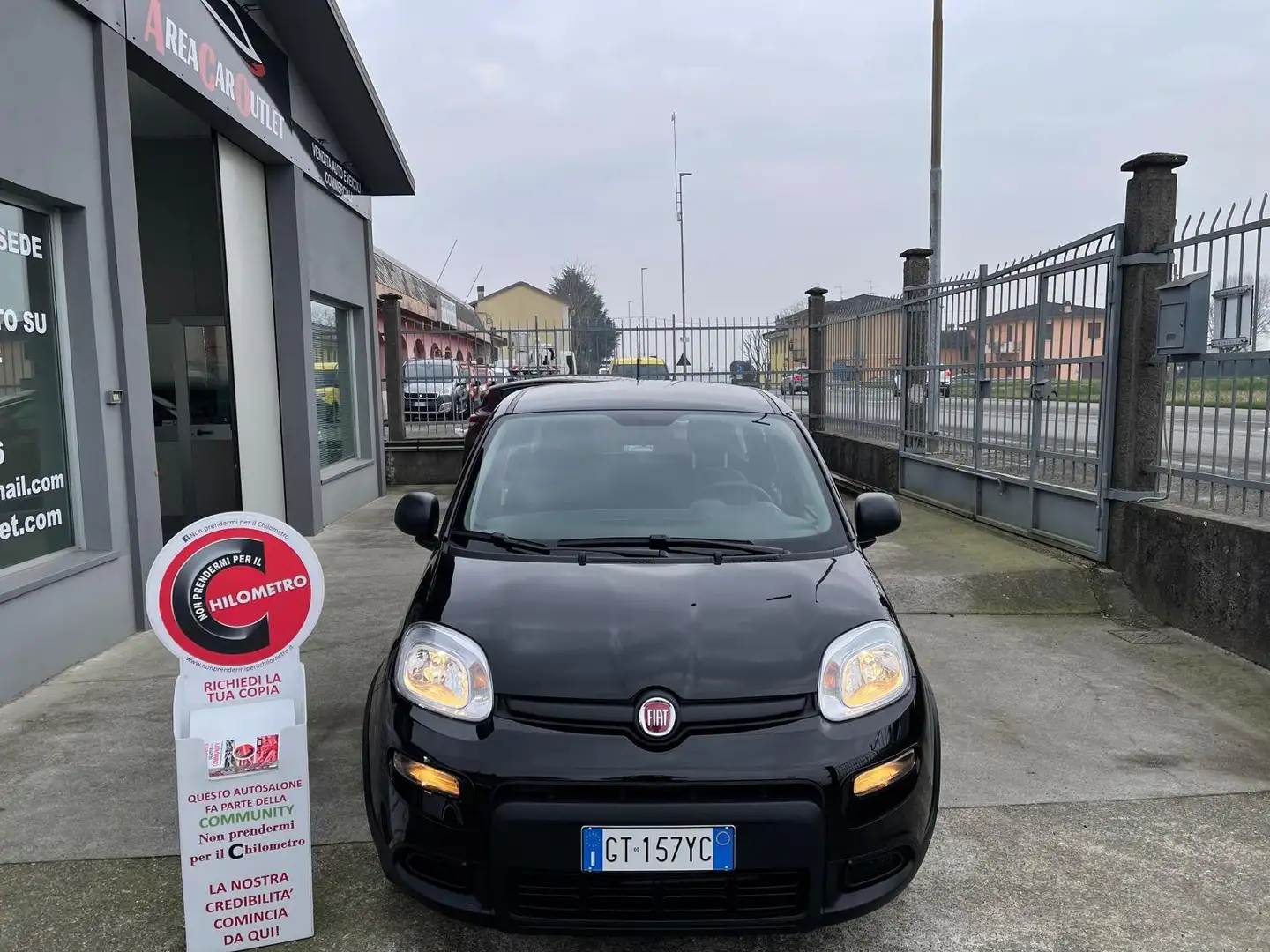 Fiat Panda 1.0 firefly hybrid*2024*KM 15.087*GARANZIA FIAT Noir - 2