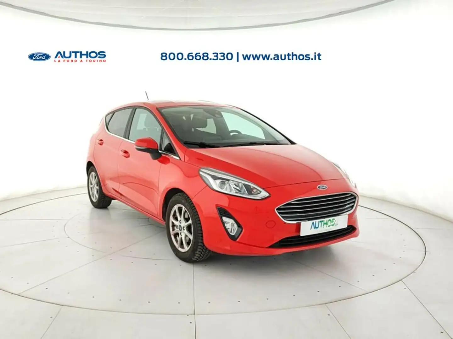 Ford Fiesta 5p 1.0 ecoboost hybrid Titanium s&s 125cv my20.75 Rosso - 2