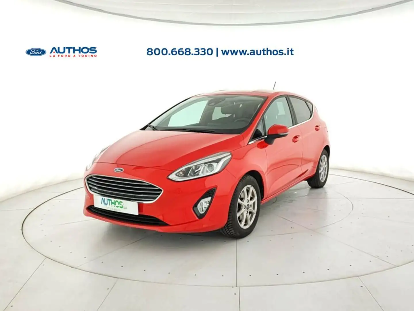 Ford Fiesta 5p 1.0 ecoboost hybrid Titanium s&s 125cv my20.75 Rosso - 1