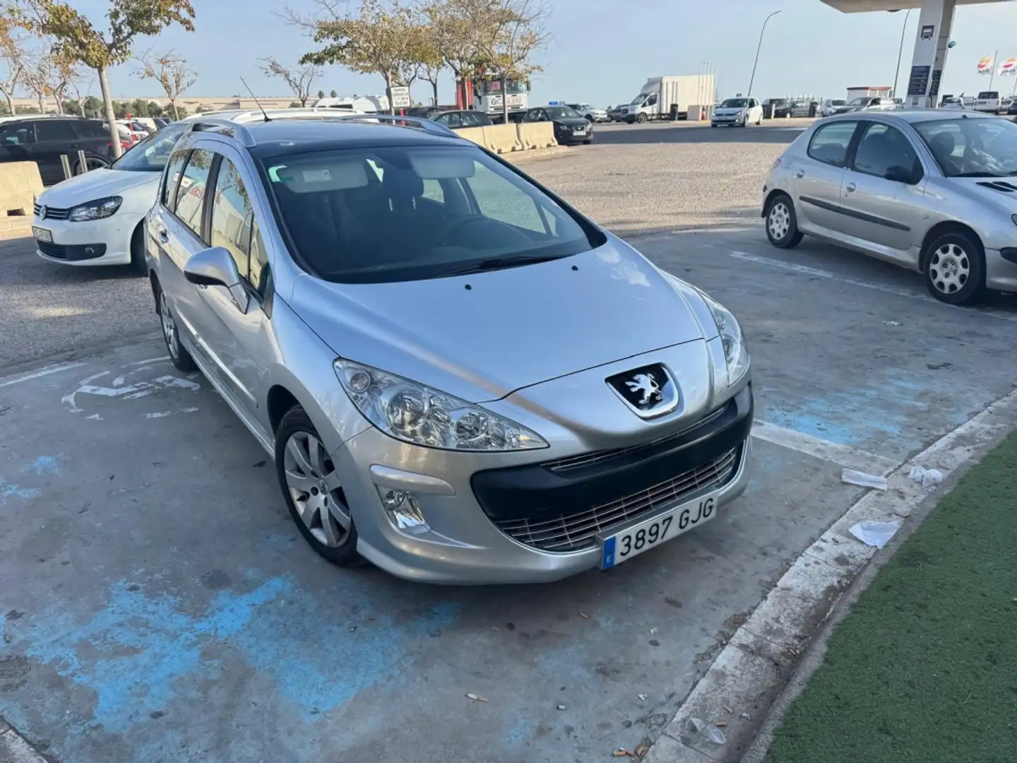 Peugeot 307 SW 1.6HDI Pack+ 90 Gris - 1