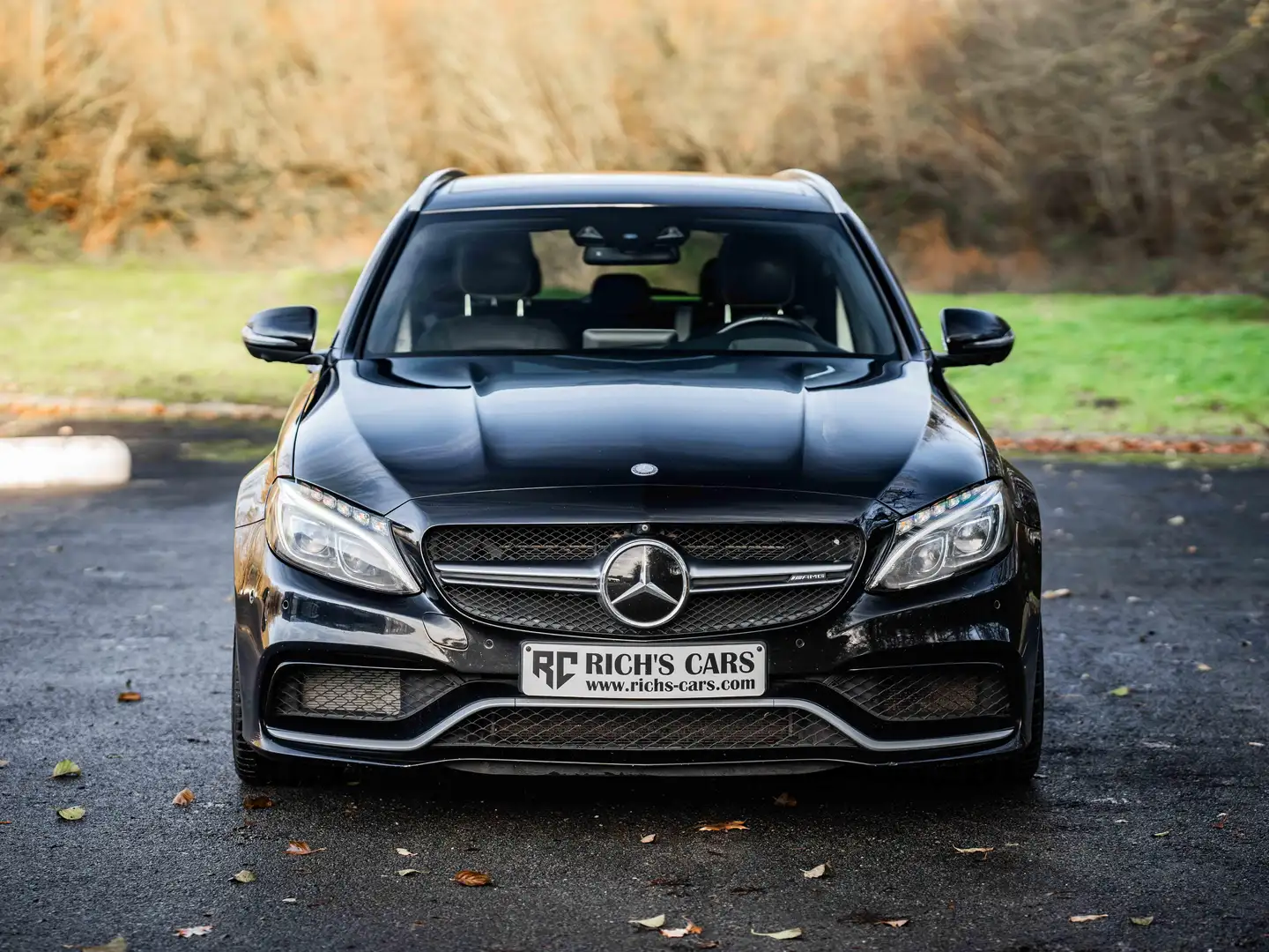 Mercedes-Benz C 63 AMG AMG C 63 S T AMG Speedshift 7G-MCT FULL Zwart - 2