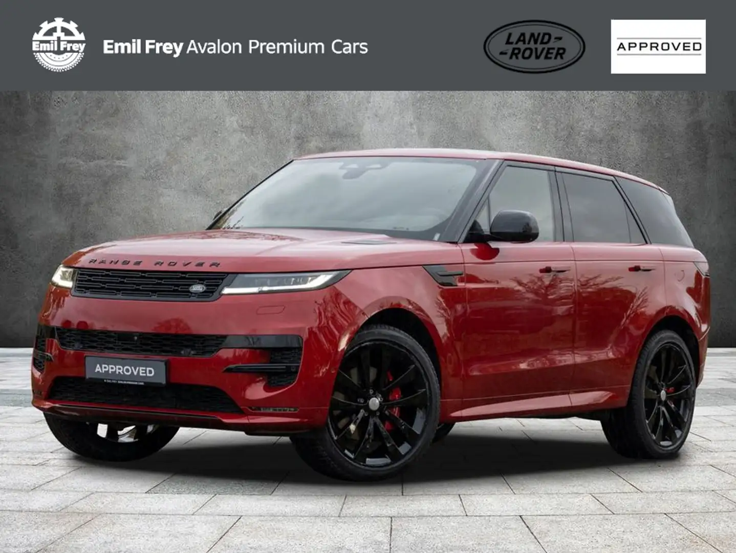 Land Rover Range Rover Sport D350 First Edition Rouge - 1