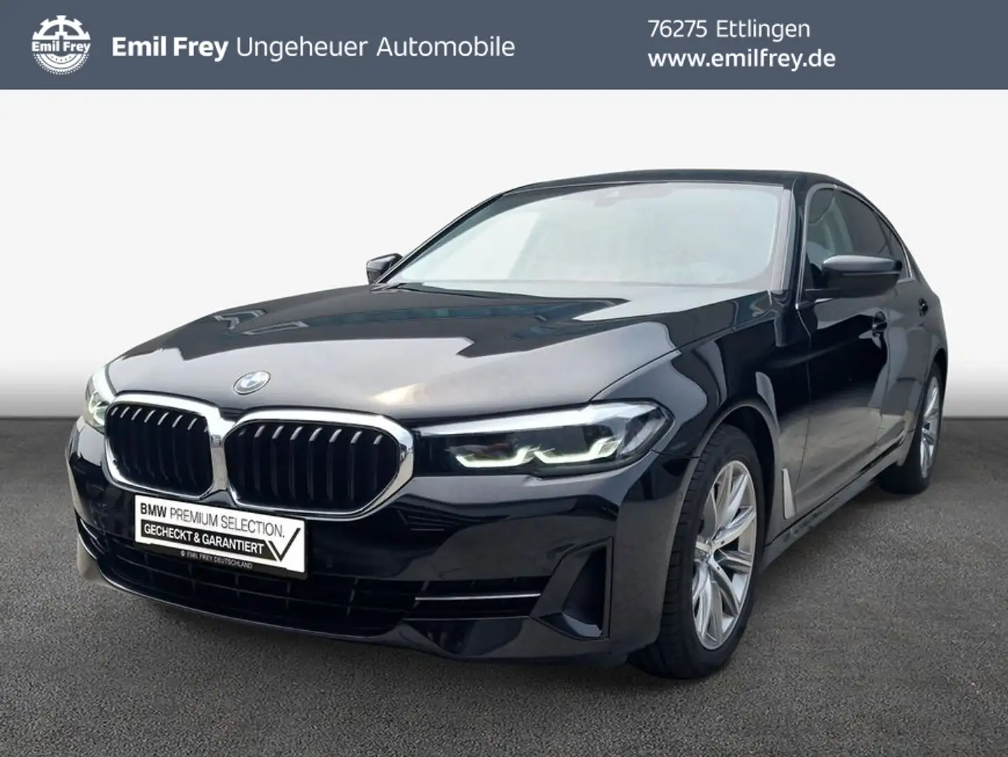 BMW 520 d Aut. LED Head-Up Noir - 1
