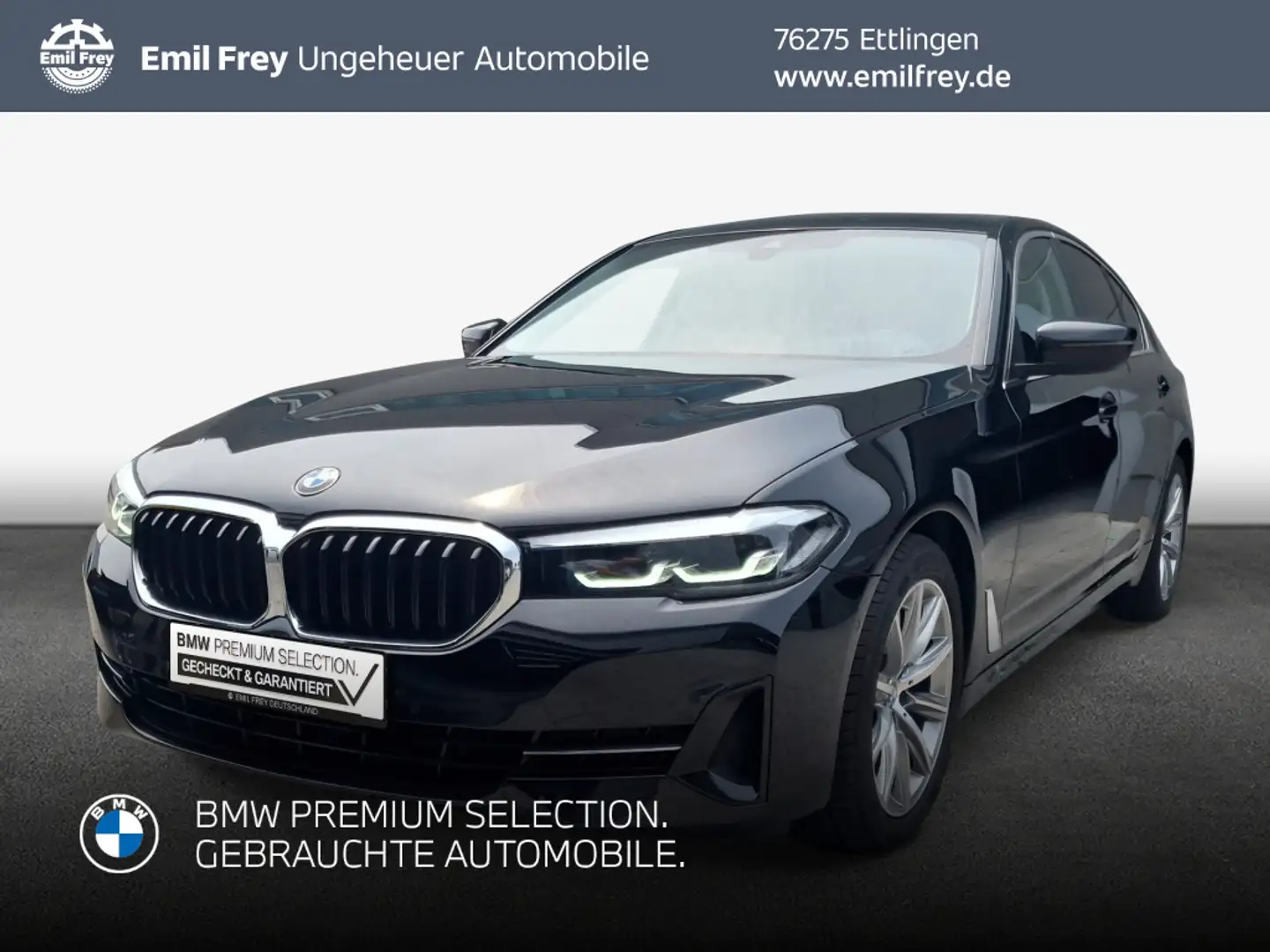 BMW 520 d Aut. LED Head-Up Schwarz - 1
