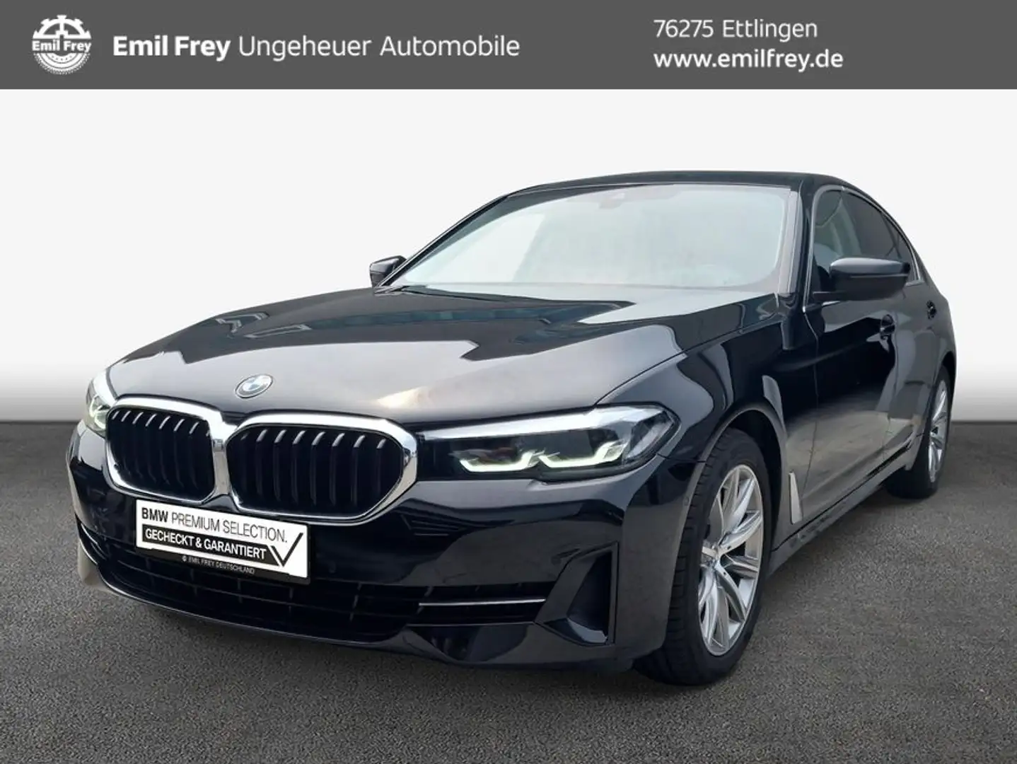 BMW 520 d Aut. LED Head-Up Černá - 1