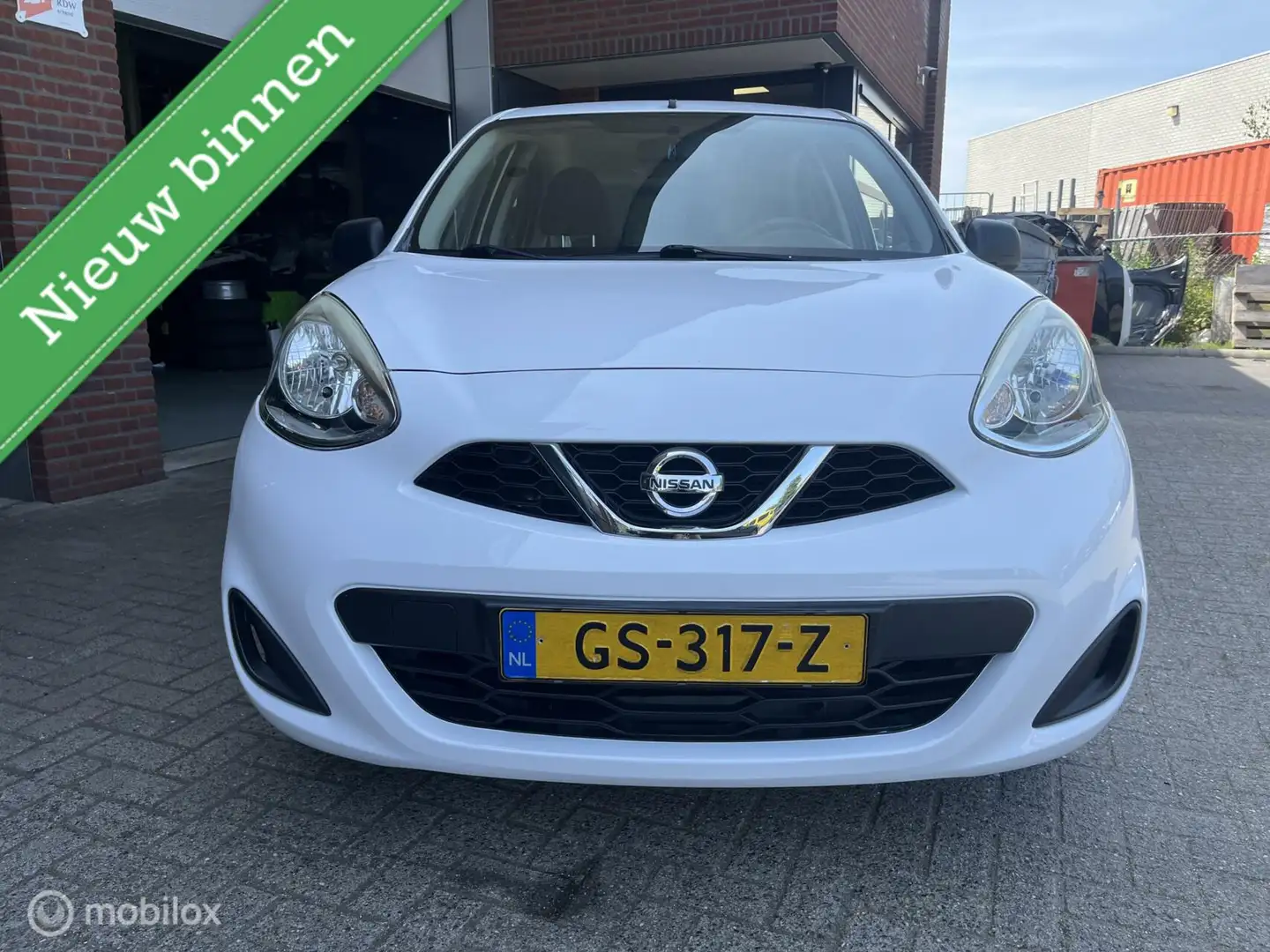 Nissan Micra 1.2 Visia Pack AIRCO*BLUETOOTH* Blanc - 2