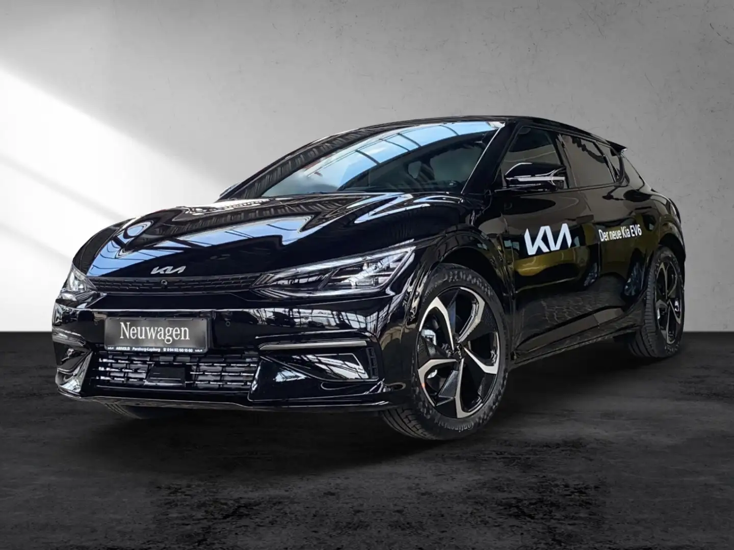 Kia EV6 EV6 77,4 kWh 4WD GT-Line Assist+ Glasd Sound 20" Black - 2