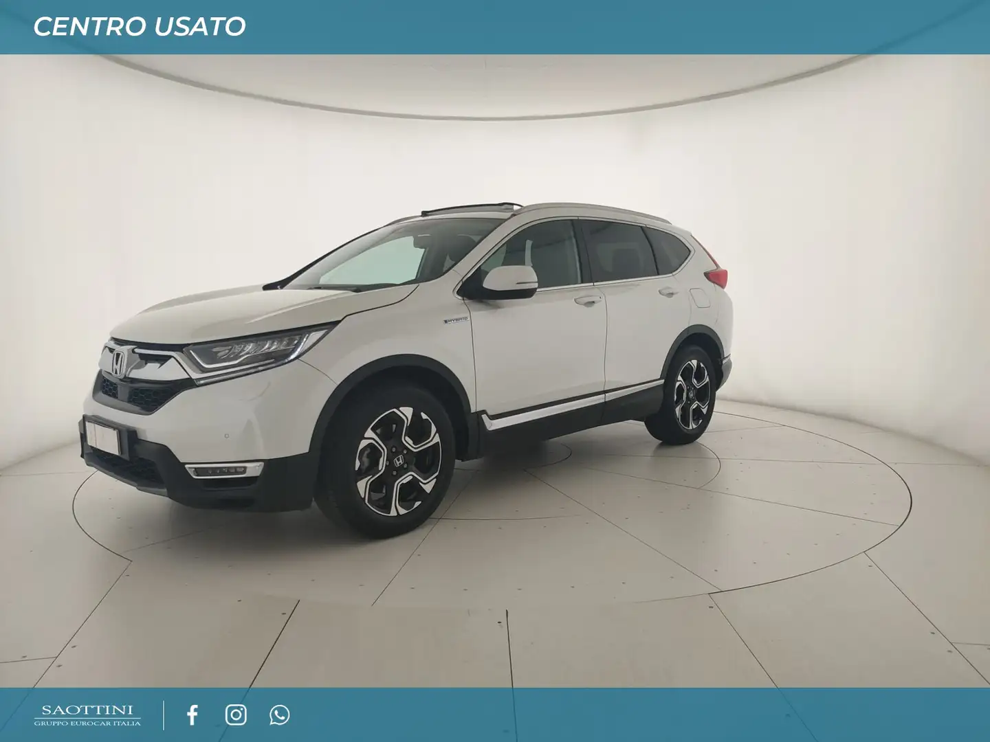 Honda CR-V 2.0 hev Elegance Navi awd ecvt Wit - 1