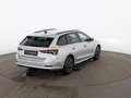 Skoda Octavia Combi 2.0 TDI Clever Aut LED AHK RADAR Silber - thumbnail 3