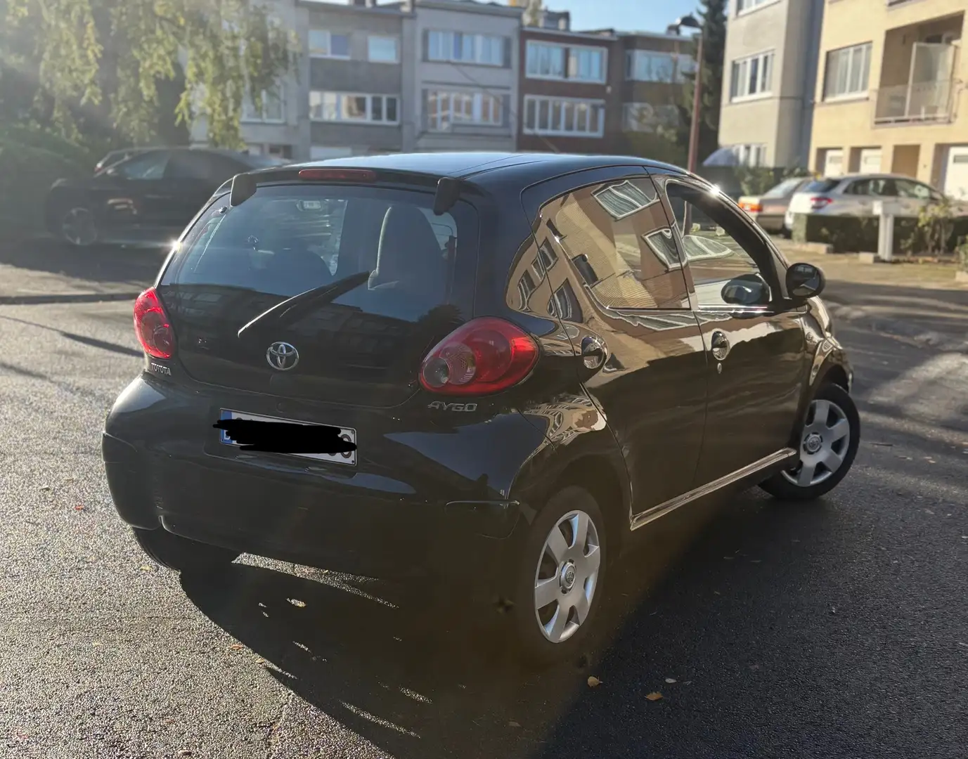 Toyota Aygo automatique pret a immatriculer Noir - 2