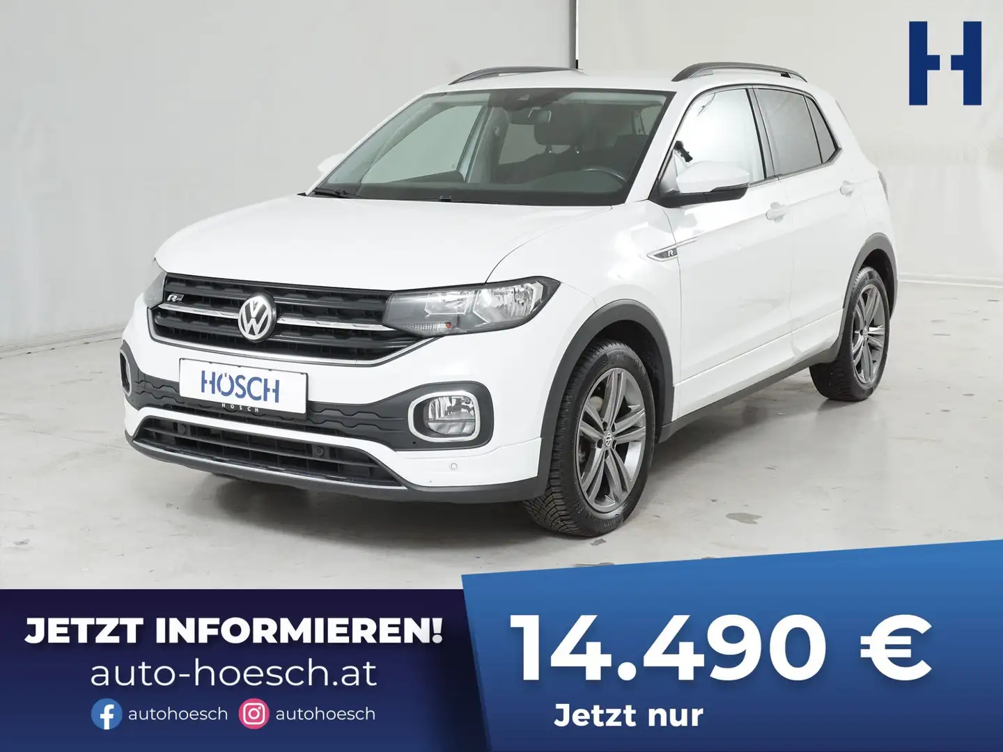 Volkswagen T-Cross TSI Life Aut. R-LINE ACC WINTER ASSISTENZ ++ Weiß - 1