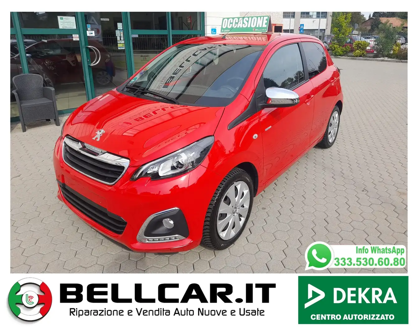 Peugeot 108 108 5p 1.0 vti Style Rojo - 1