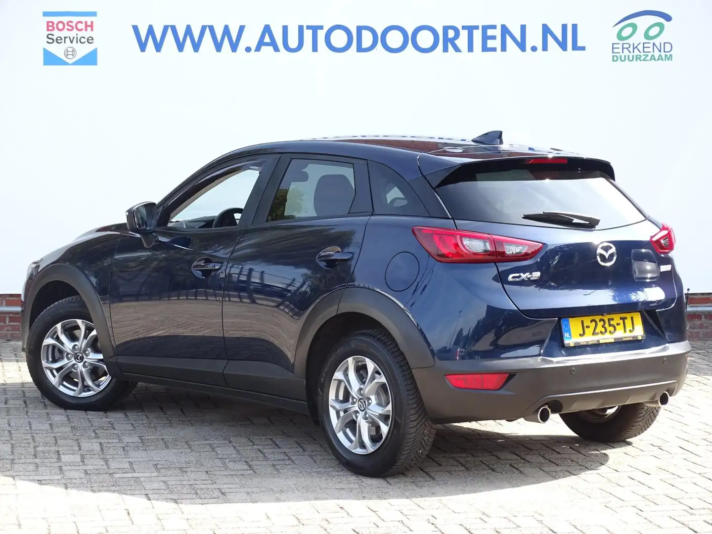 Mazda CX-3 2.0 SkyActiv-G 120 SkyLease GT|AUTOMAAT|CAM| Bleu - 2