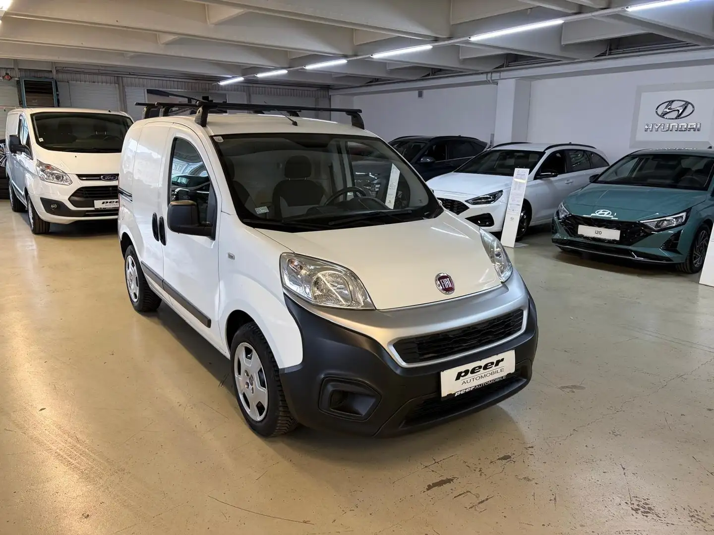 Fiat Fiorino Fiorino 1,3 Multijet 95 PS Diesel Schalter Kasten Weiß - 2
