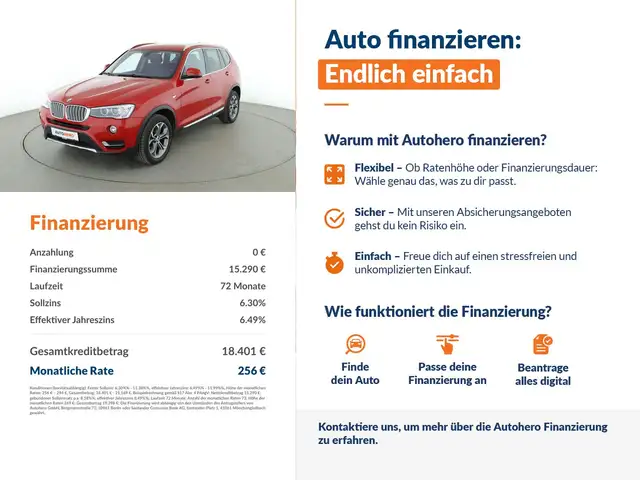 BMW X3 view 2