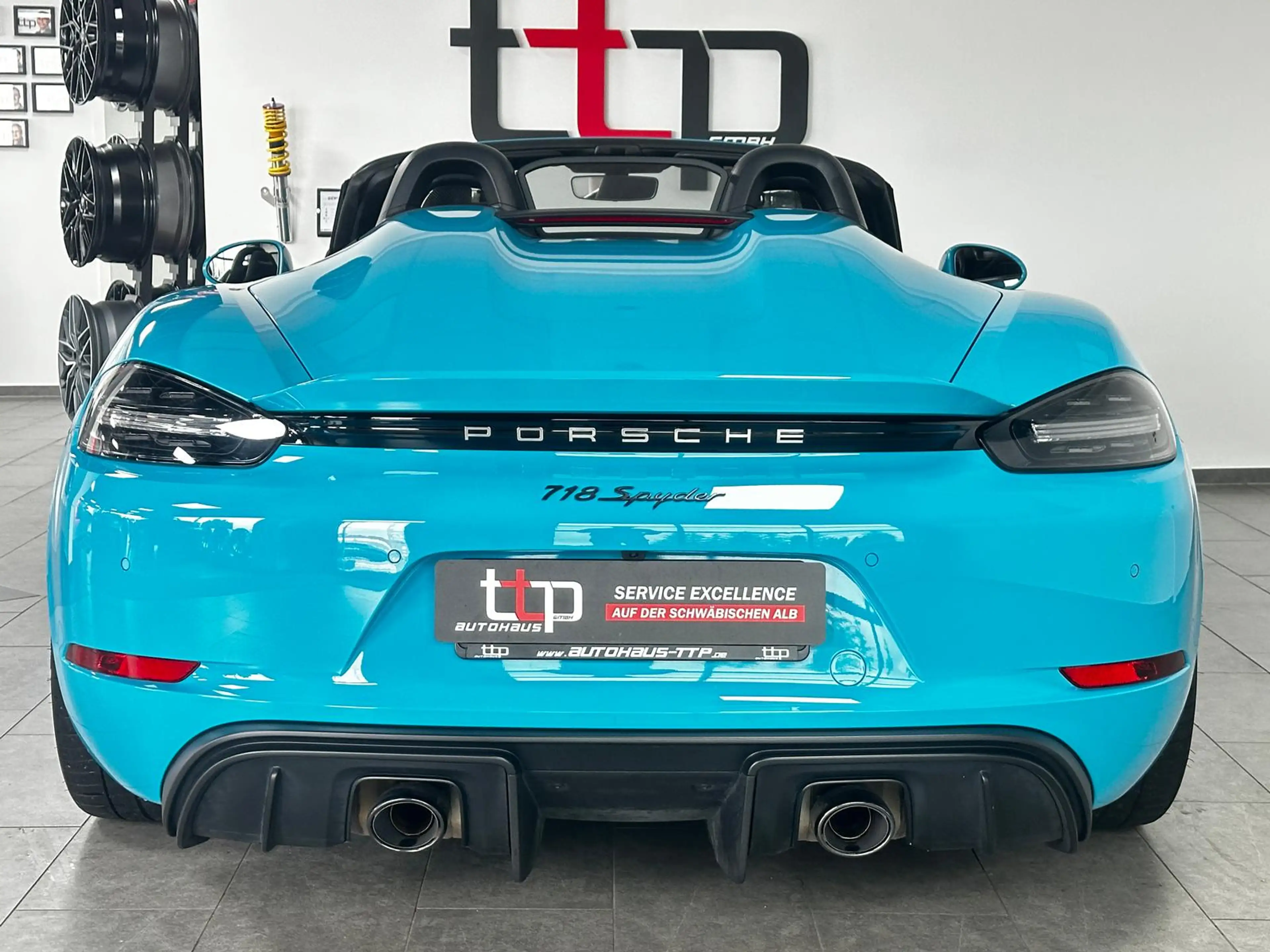 Porsche Boxster 718 Spyder PCCB Schale Approved 10.27 — photo 8