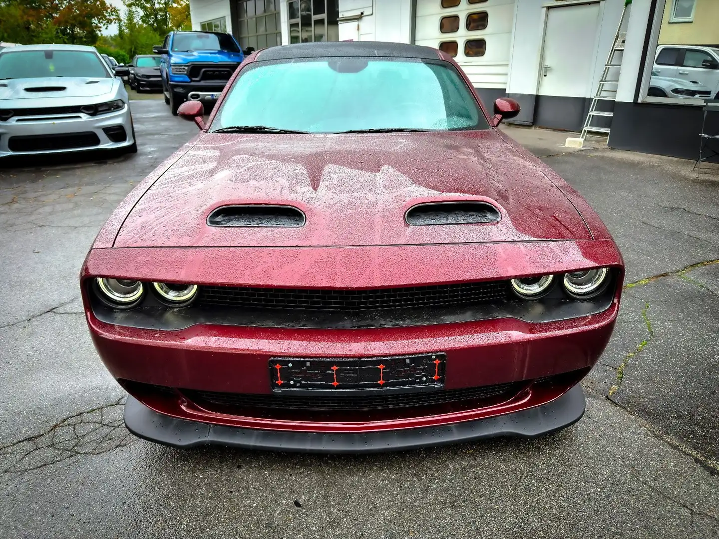 Dodge Challenger 5.7 R/T LASTCALL*LED*LEDER*BLACKTOP Rot - 2