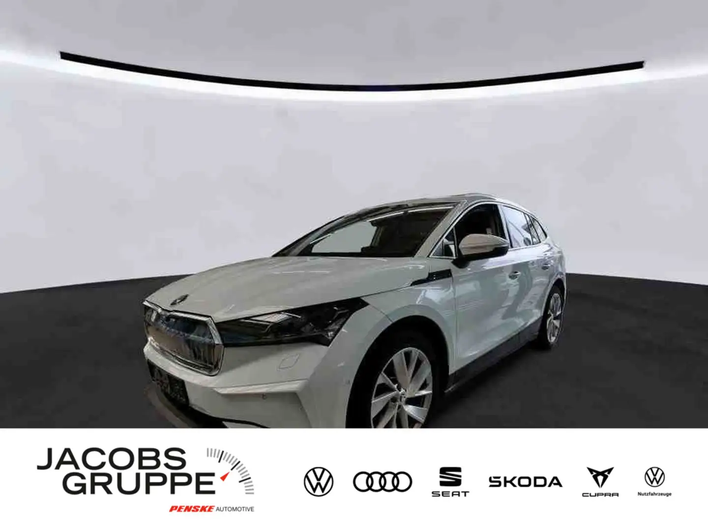 Skoda Enyaq iV 80 Loft AHK,Pano,Navi,Cam,WÄPU,LED,H Weiß - 1