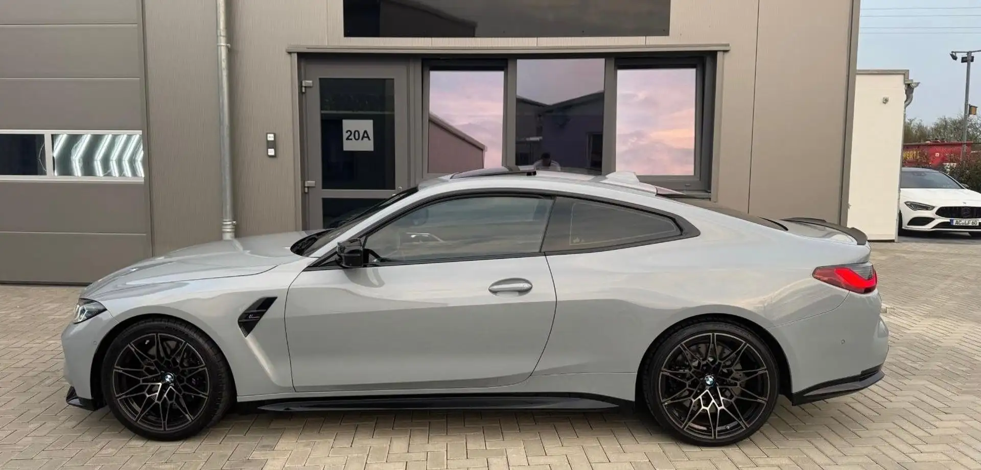 BMW M4 Competition FARI LASER AKRAPOVIC TELECAMERA 360 Grigio - 2