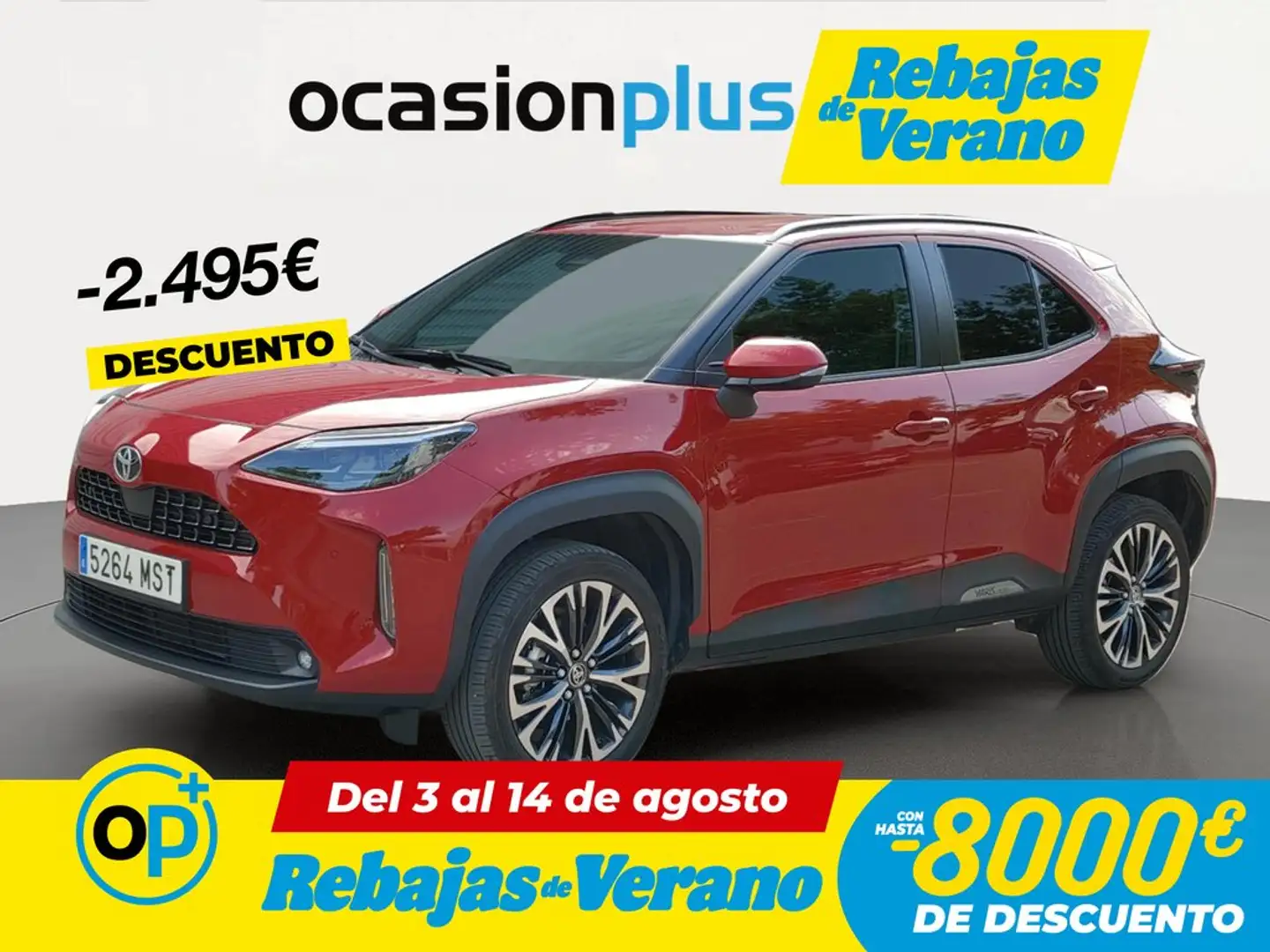 Toyota Yaris Cross 120H Style Rojo - 1