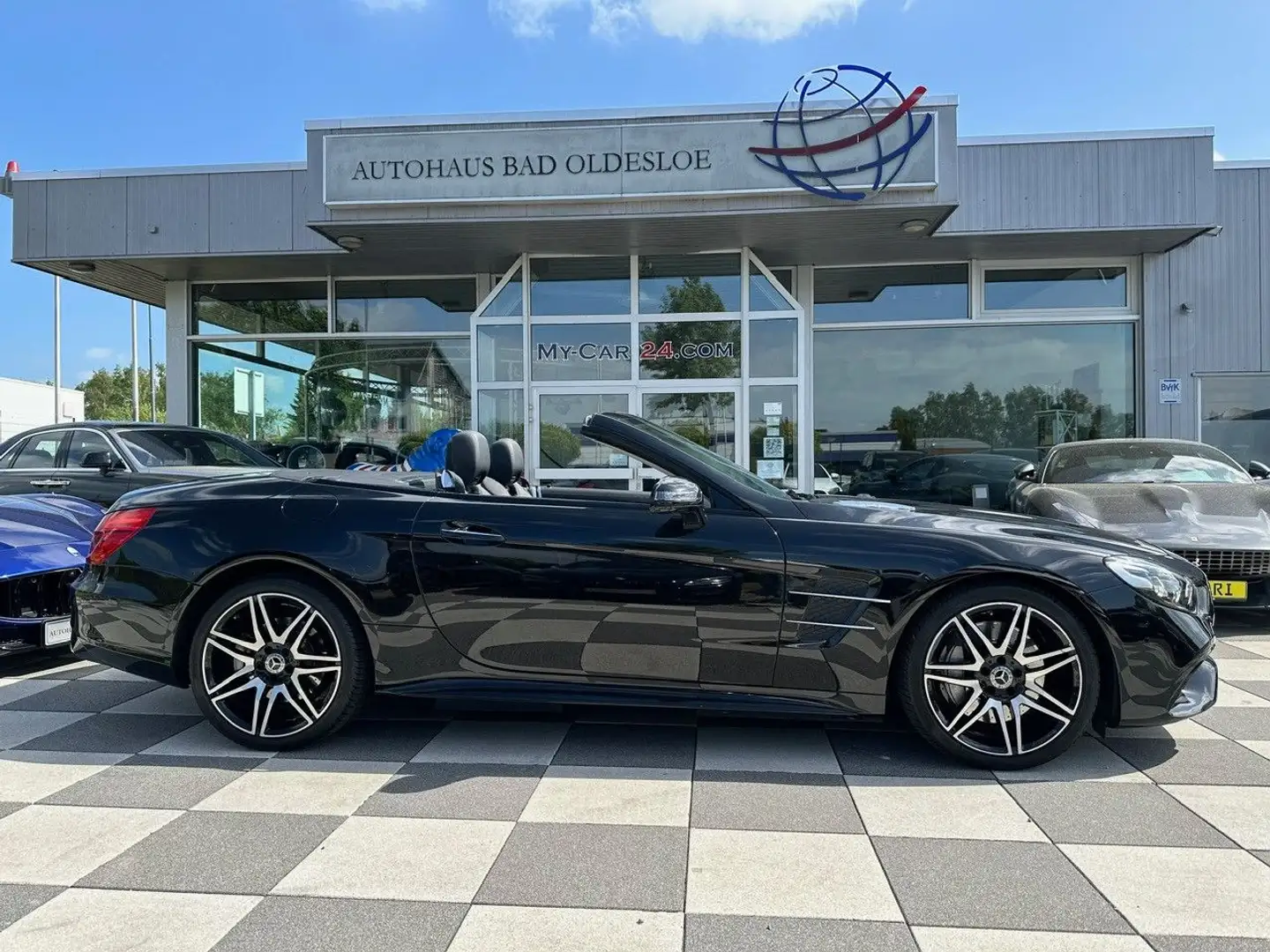 Mercedes-Benz SL 400 Roadster Airscarf AMG-Line IHC+LED+Kamera Negro - 1