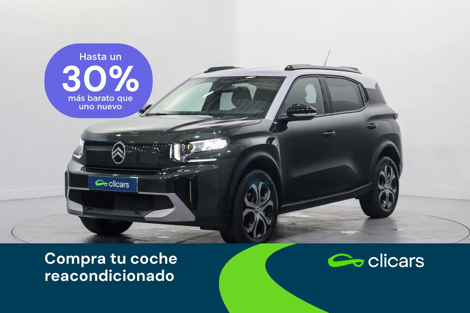 Citroen C3 Aircross Turbo S&S Plus 100 Verde - 1