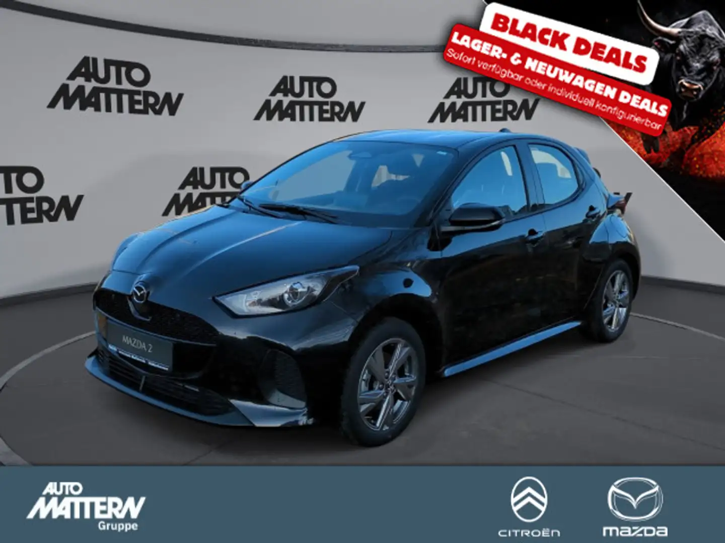 Mazda 2 MAZDA 2 1.5 Hybrid Exclusive-Line HEV Noir - 1