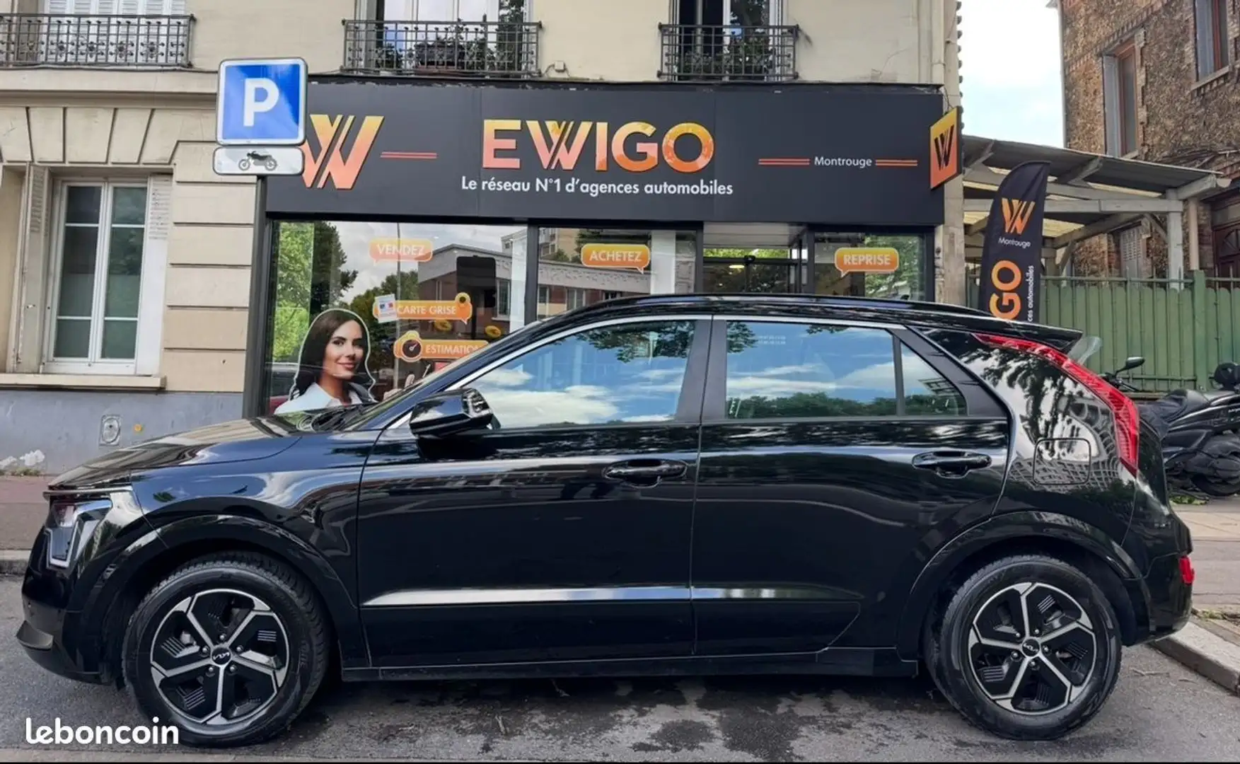 Kia Niro 1.6 GDI 141H 105 HYBRID HEV 1.3KWH ACTIVE BUSINESS Noir - 2
