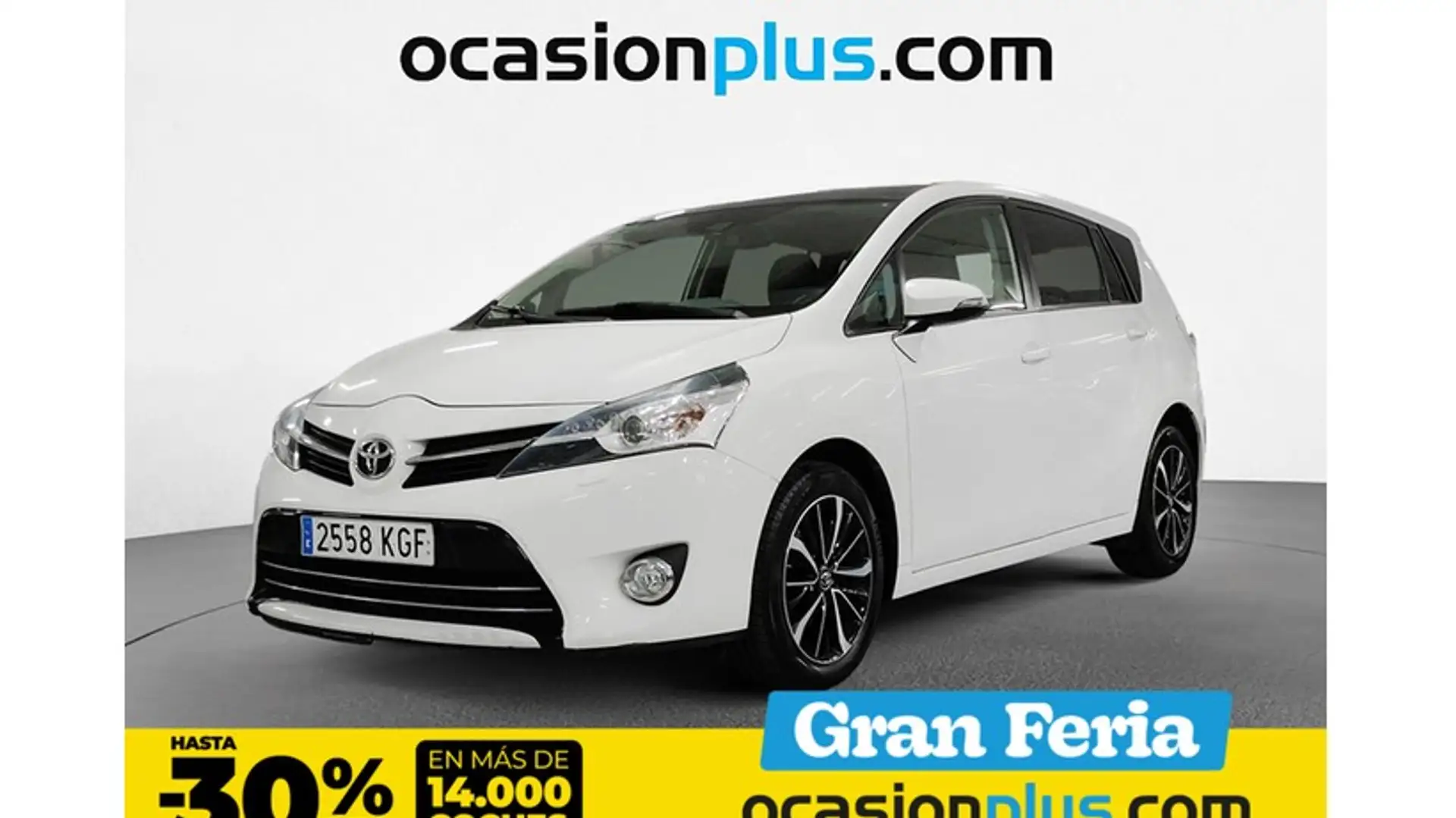 Toyota Verso 130 Advance 7pl. Blanc - 1