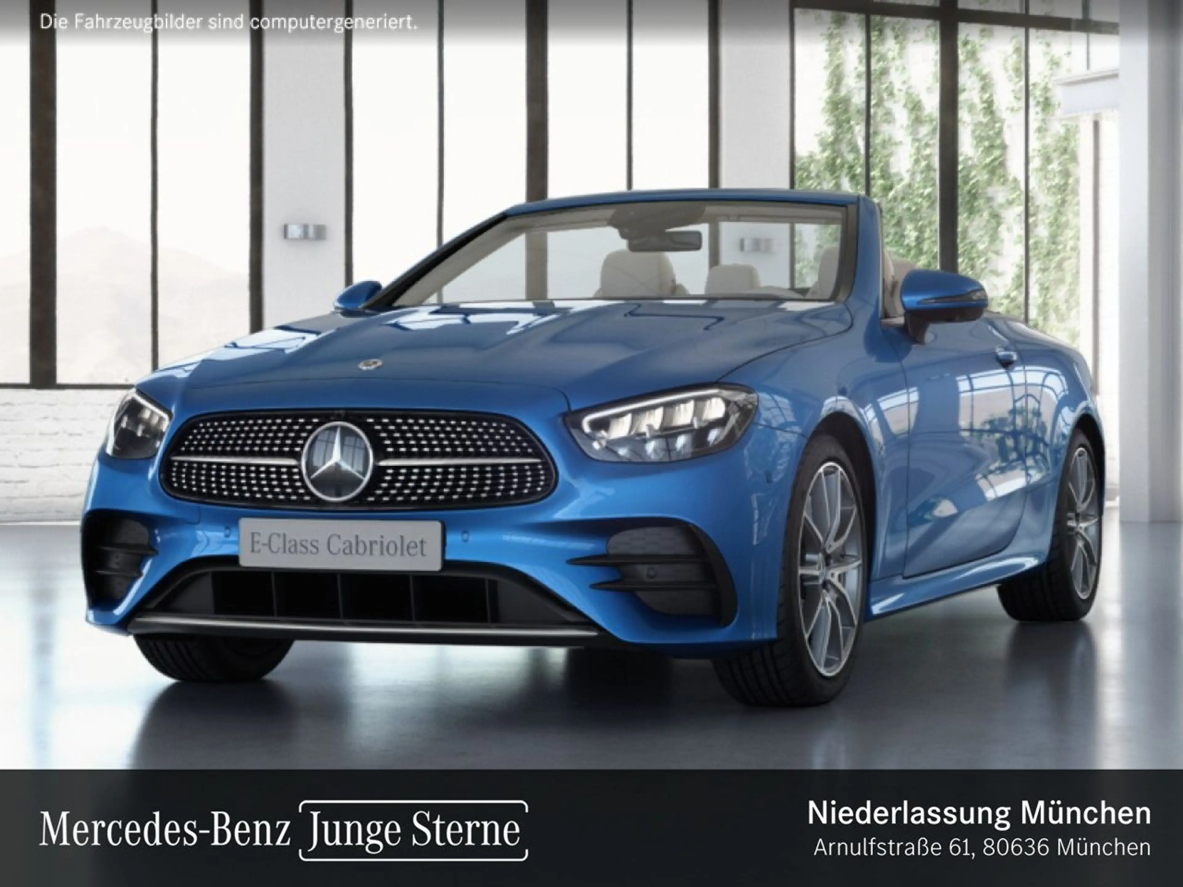 Mercedes-Benz E 450 Cabrio 4M AMG+360+LED+STHZG+FAHRASS+19"+HUD — photo 2