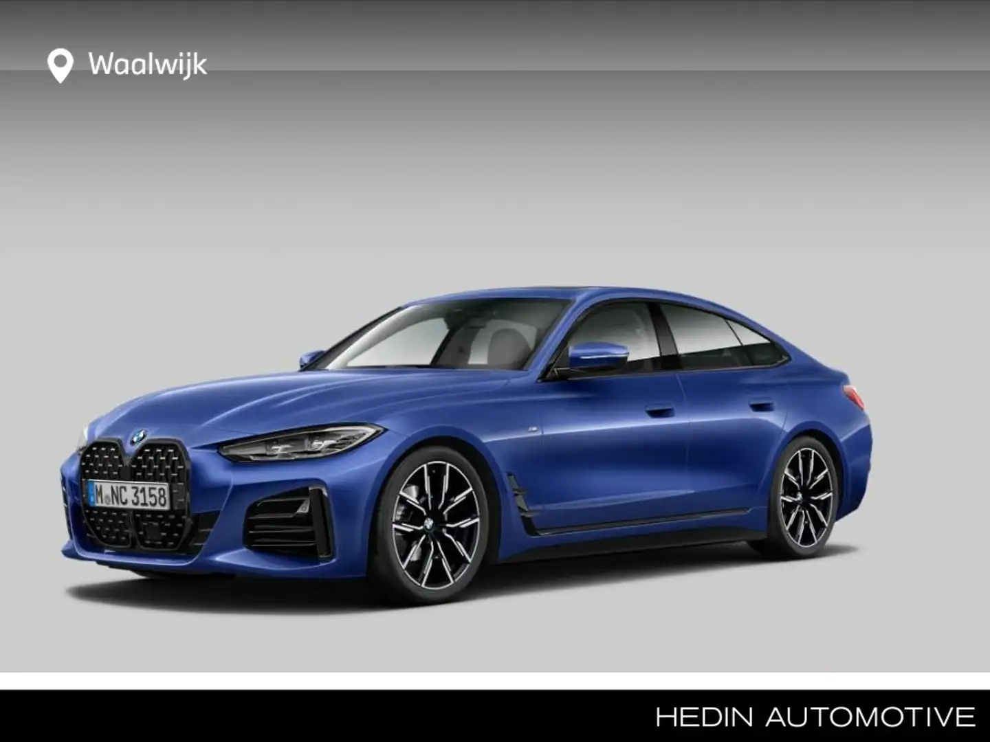 BMW 420 4-serie Gran Coupé 420i Business Edition Plus Blauw - 1