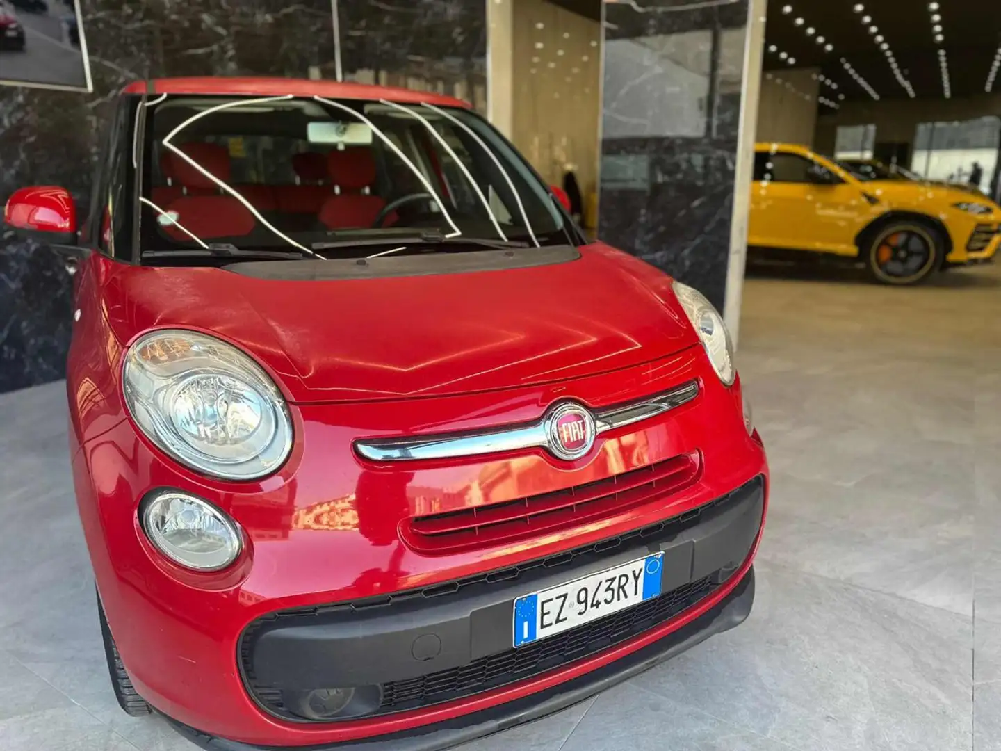 Fiat 500L 1.3 Multijet 85 CV Lounge Roşu - 1