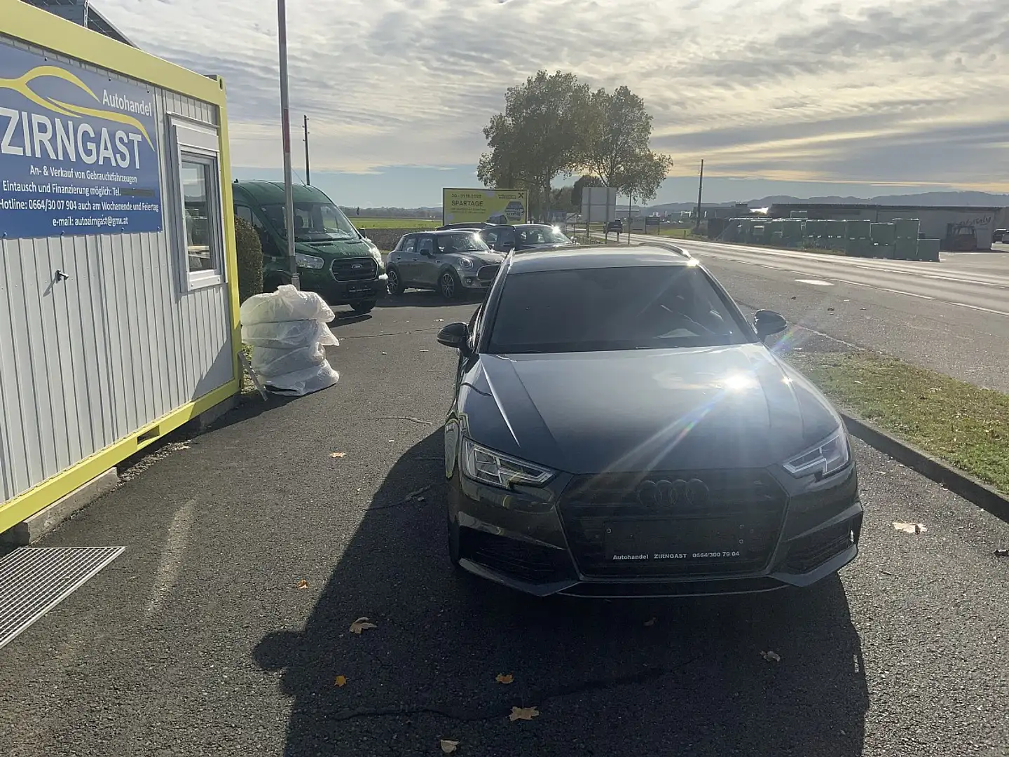 Audi A4 Avant 2,0 TDI Sport S-tronic S-Line Pickerl neu... Grau - 2