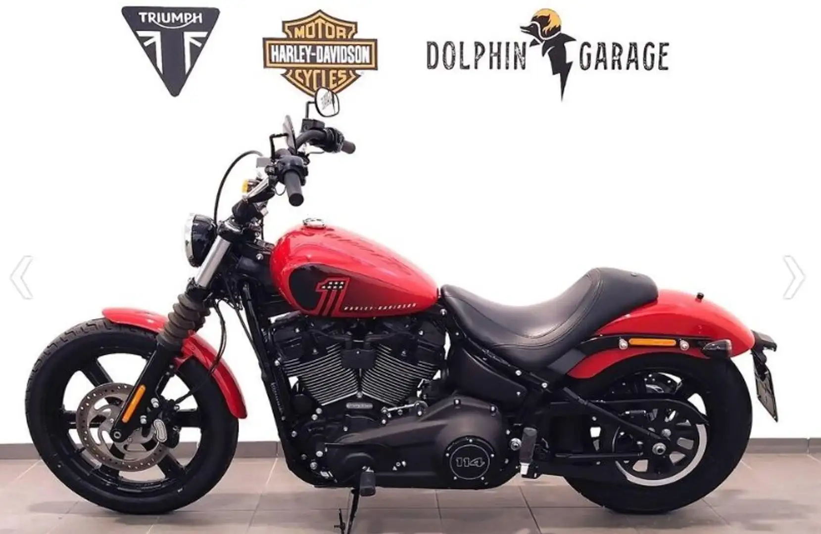 Harley-Davidson Street Bob Softail Street Bob FXBBS 114 Rosso - 2