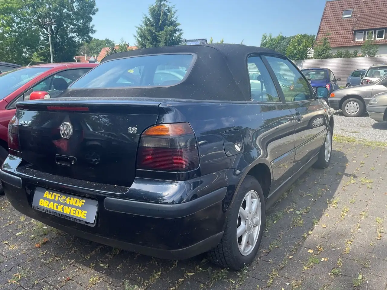 Volkswagen Golf 1.8 Cabriolet Stoffverdeck Alufelgen, foto 4