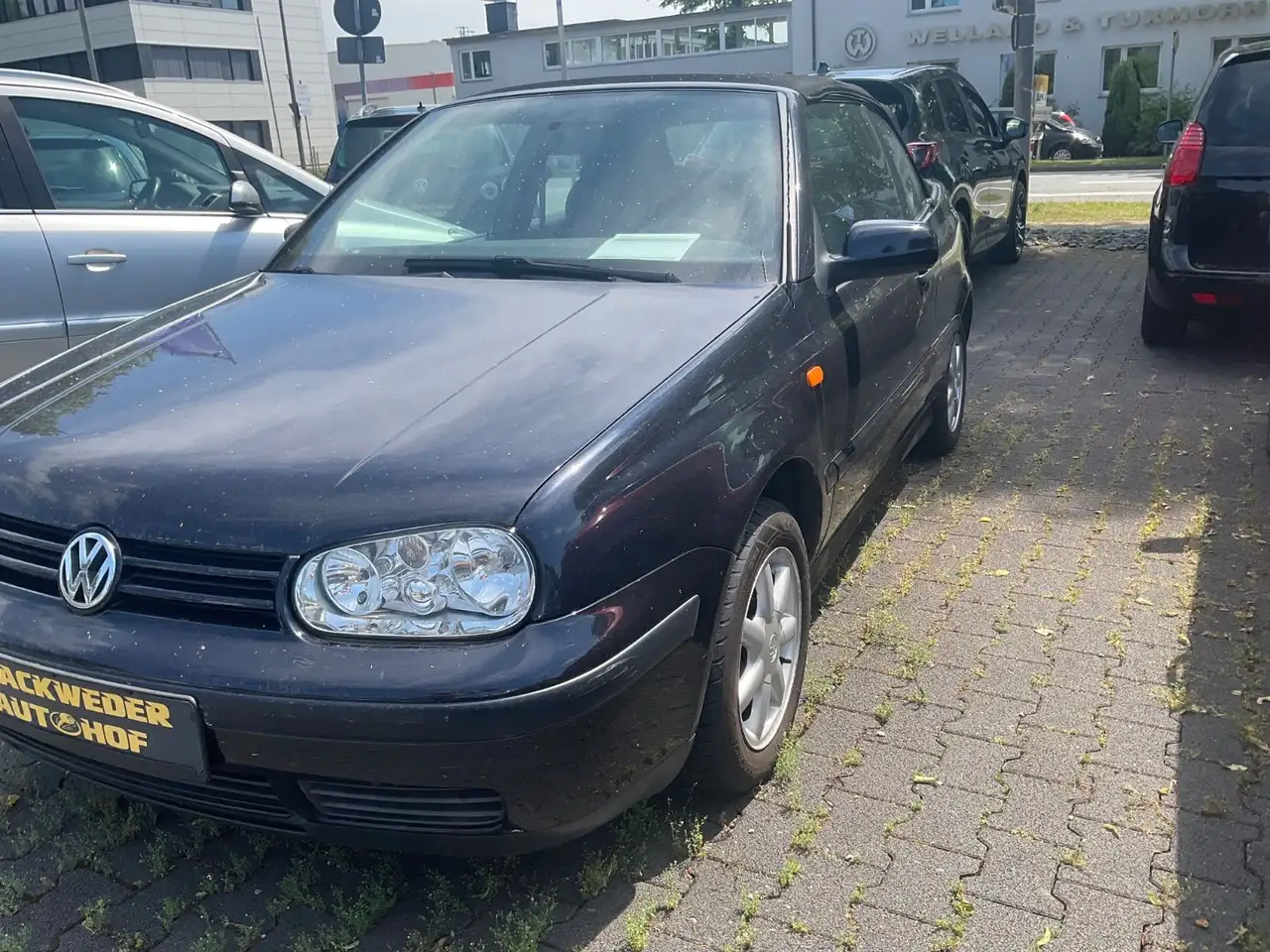Volkswagen Golf 1.8 Cabriolet Stoffverdeck Alufelgen, foto 2