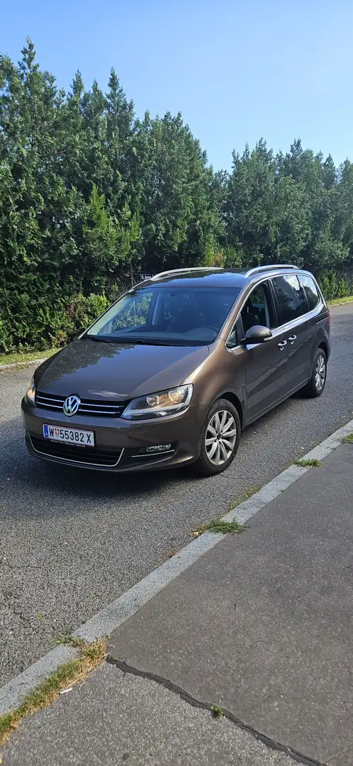 Volkswagen Sharan Highline BMT Braun - 1