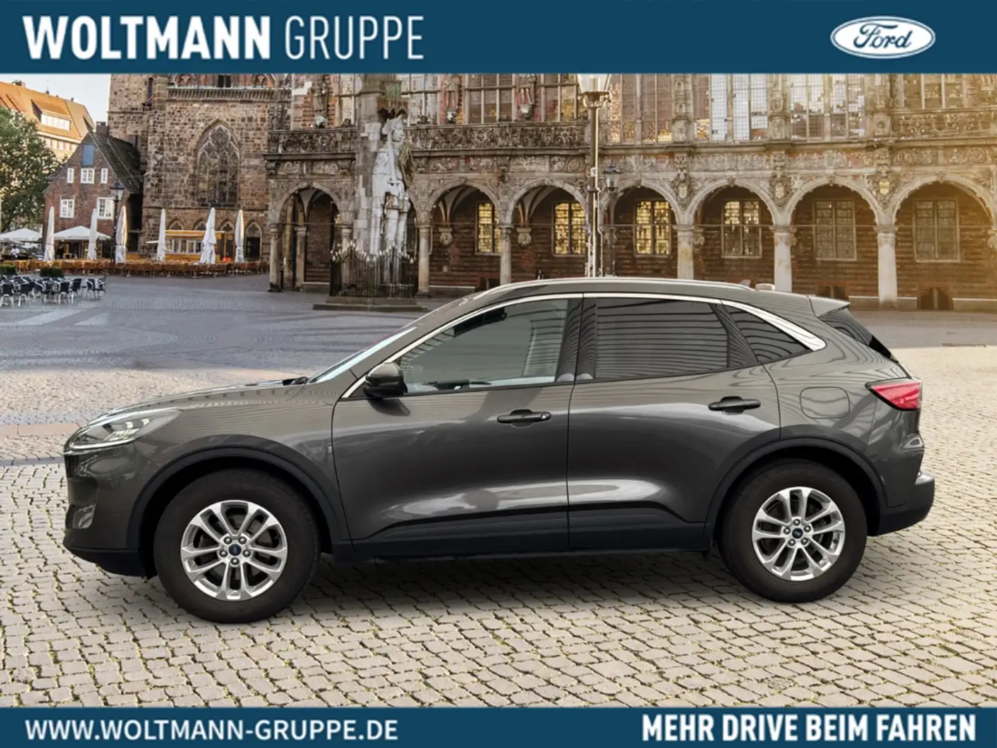 Ford Kuga Titanium X 2.0 M-Hybrid EcoBlu AHK Winterpaket Grau - 2