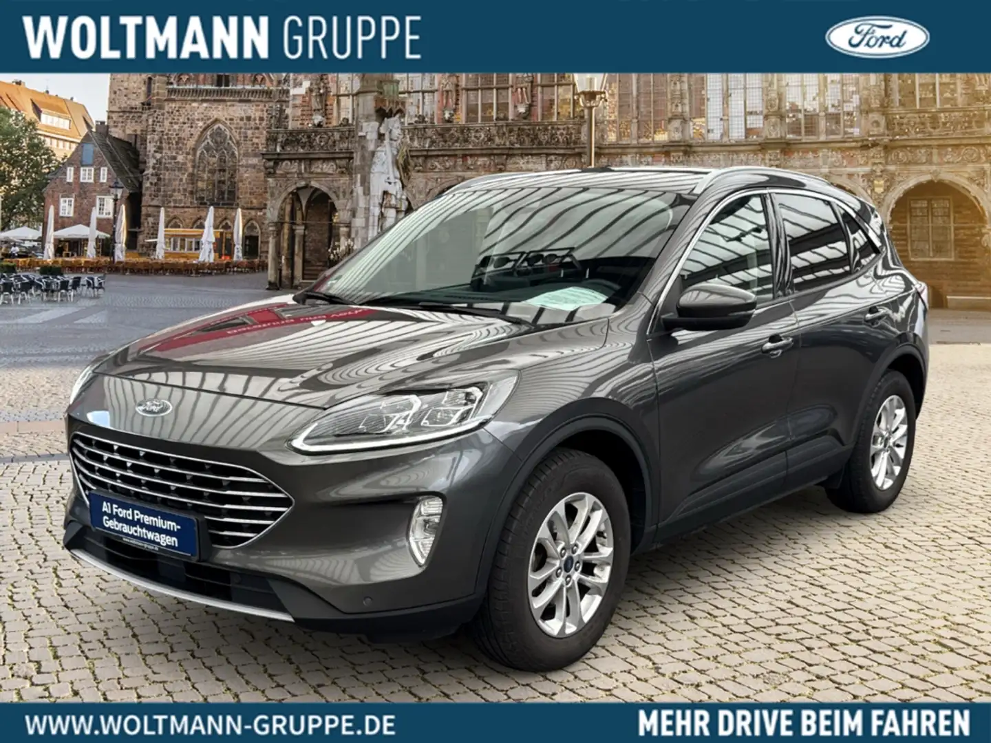 Ford Kuga Titanium X 2.0 M-Hybrid EcoBlu AHK Winterpaket Grau - 1