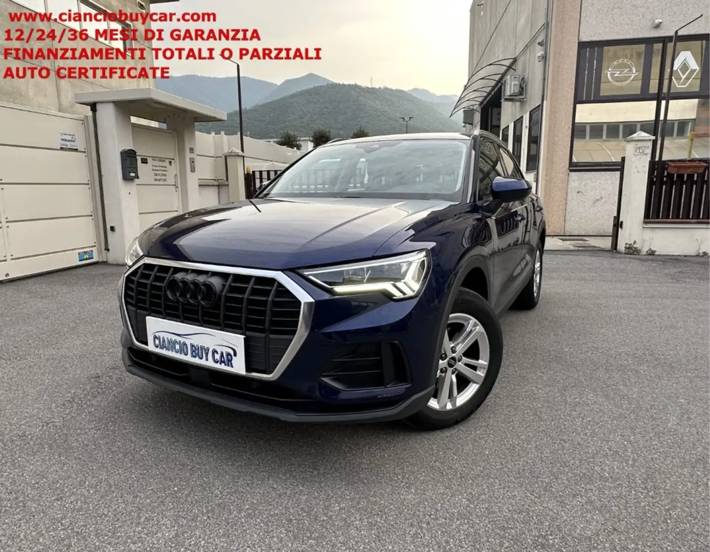 Audi Q3 automatica TDI S tronic business CON IVA ESPOSTA Bleu - 1