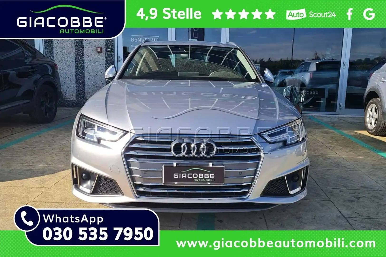 Audi A4 Avant 40 2.0 TDI Sline edition 190cv S-TRONIC🔥 Gris - 1