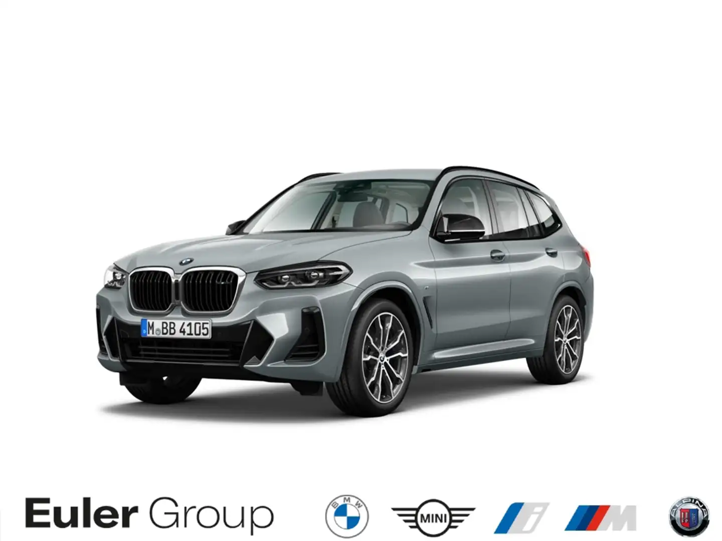 BMW X3 i Sportpaket HUD AD Navi Leder Digitales Cockpit M Grau - 1